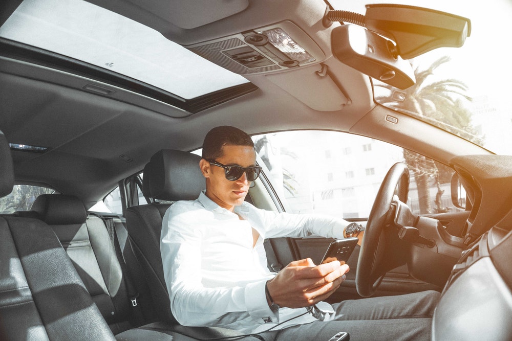 using phone while driving